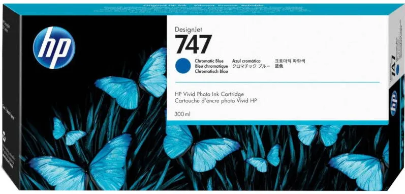 Cartus Imprimanta HP 747 300ml Chromatic Blue