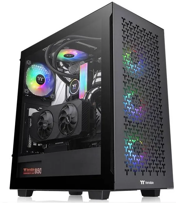 Carcasa PC Thermaltake V350 TG ARGB Air black