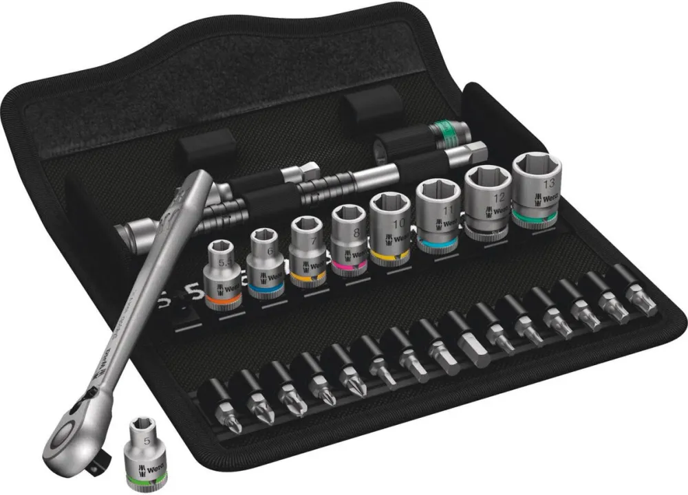 WERA Set de clichete metalice 8100 SA 8 Zyklop