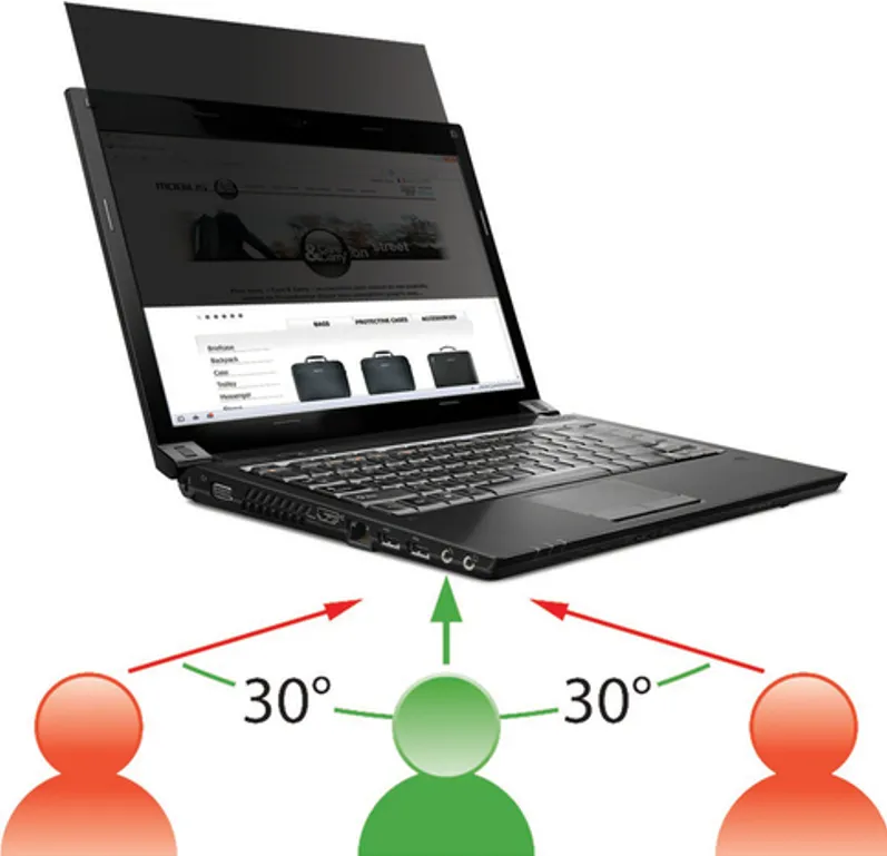 Filtru de Condifentialitate Mobilis 13.3" W (16:10) Dim : 286,4x179mm
