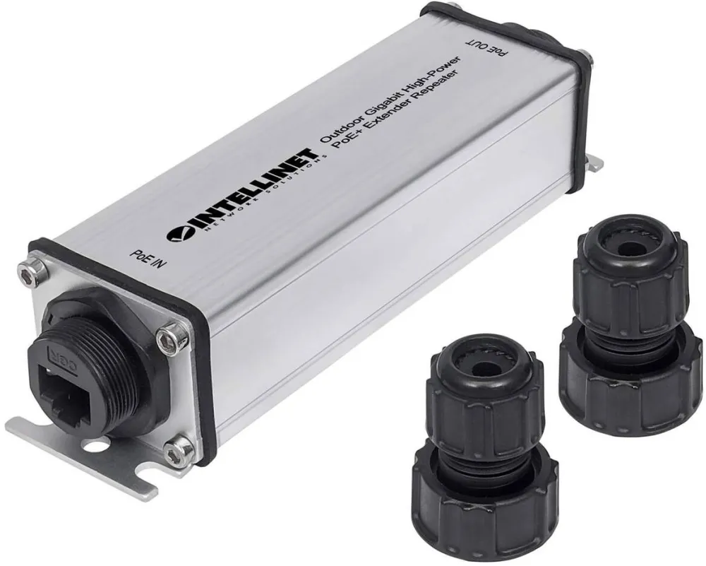 Intellinet PoE+ Extender Outdoor Gigabit High Power pana la 100m
