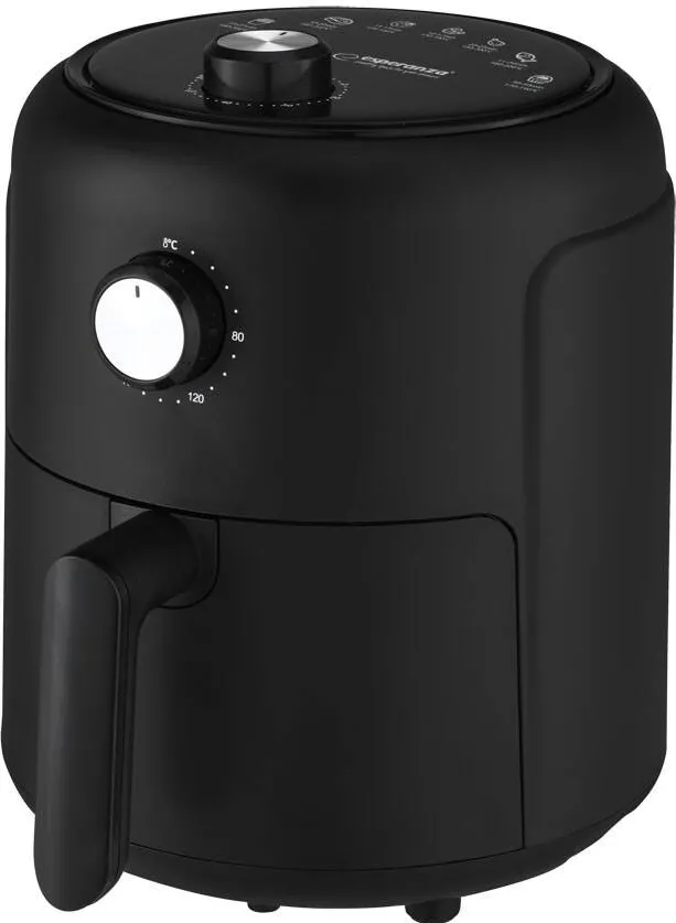 Friteuza cu aer cald Esperanza EKA001, 2.6L, 1000W, Black
