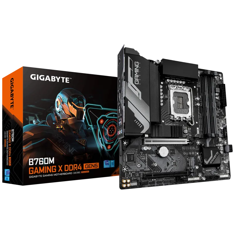 Placa de Baza GIGABYTE B760M GAMING X DDR4 LGA1700