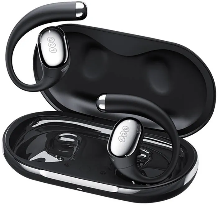 Casti Bluetooth QCY TWS QCY Crossky R70 wireless earphones (black)
