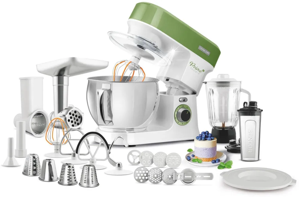 SENCOR Robot de bucatarie, Sencor, 1200W, 5l, 6 trepte, Verde