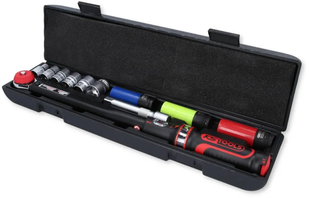 KS Tools Cheie dinamometrica KS Tools ERGOTORQUE, 1/2'', 20-200 Nm, set 11 piese