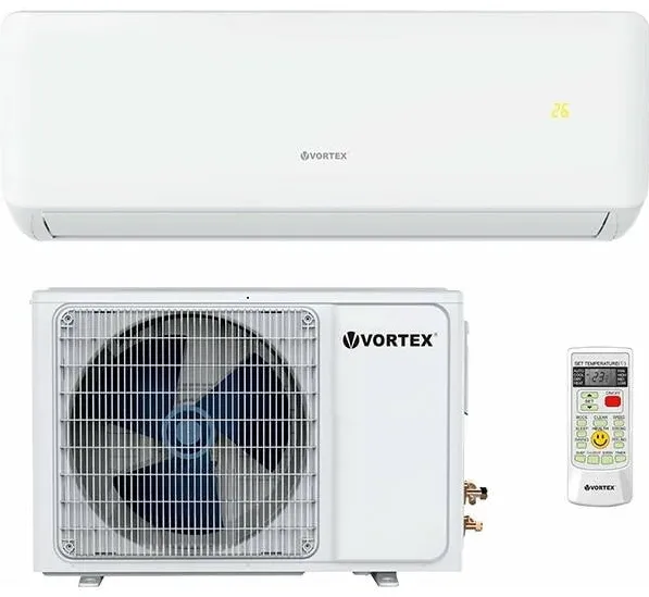 Vortex Aer conditionat VORTEX VAI1825FAW, 18000BTU, A++/A+, Wi-Fi, Functie Incalzire, Inverter, kit instalare inclus, alb