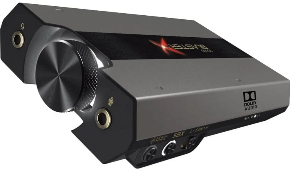 Placa de Sunet Creative Labs Creative Labs Sound BlasterX G6 USB-C (black)