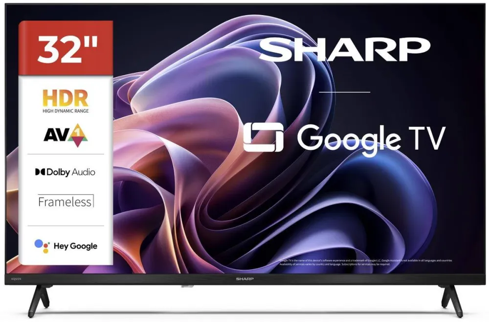 Televizor Sharp Televizor LED Sharp 80 cm 32" 32HF2265E, HD Ready, Smart TV, WiFi, CI+