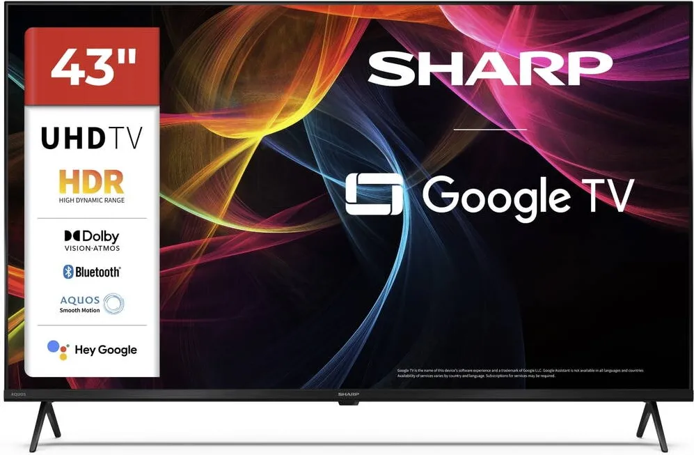 Televizor Sharp Televizor LED Sharp 109 cm 43" 43HL4265E, Ultra HD 4K, Smart TV, WiFi