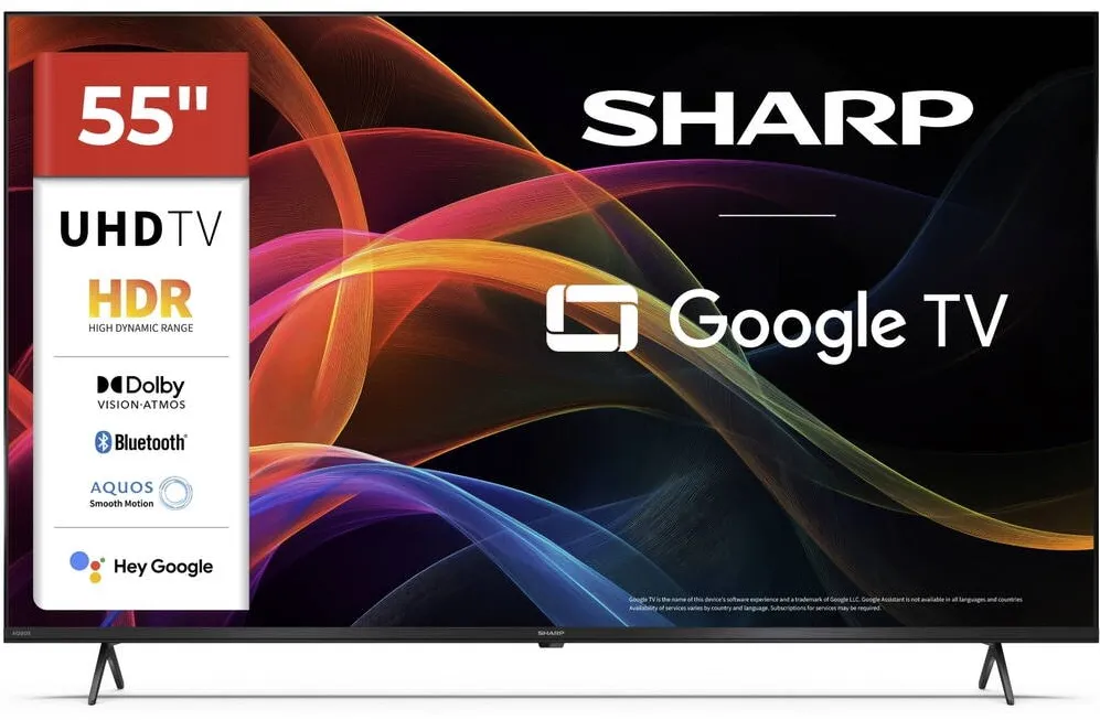 Televizor Sharp Televizor LED Sharp 139 cm 55" 55HL4465E, Ultra HD 4K, Smart TV, WiFi