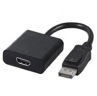 Adaptor Gembird Gembird Displayport male to HDMI female adapter, 10cm, black