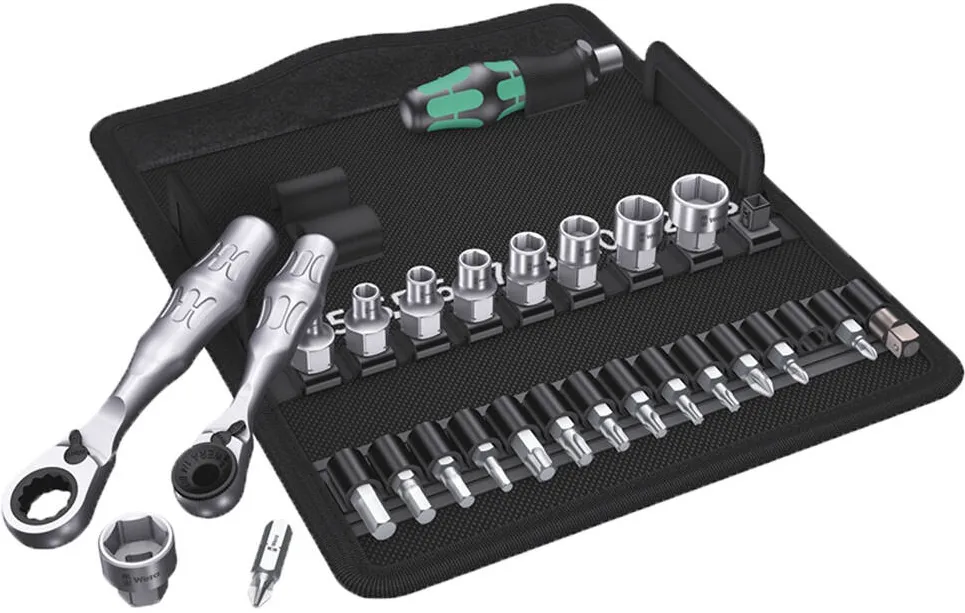 WERA 05135918001 - Surubelnita stil cu racchet, 27 piese, Wera