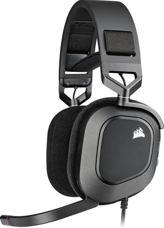 Casti Over-Head Corsair Gaming HS80 RGB USB Carbon