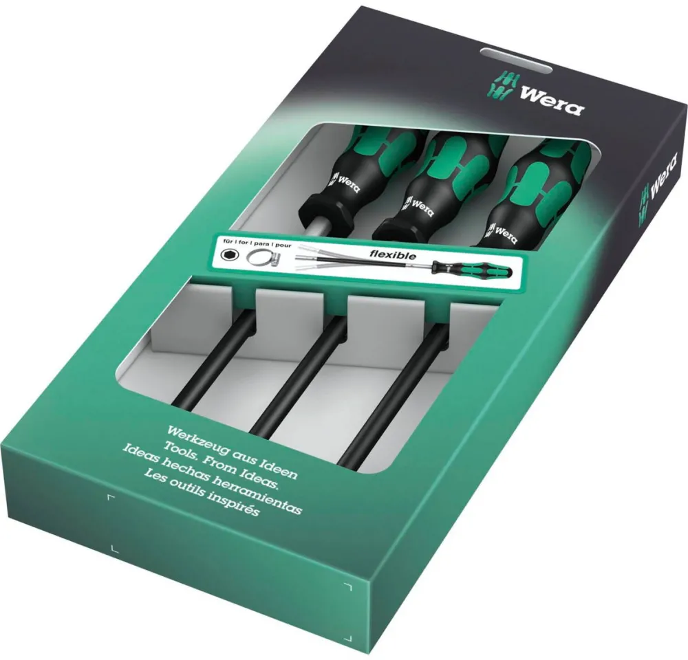 WERA Set de surubelnite pentru cleme de furtun 391/3
