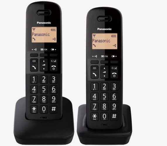 Telefon Fix Panasonic KX-TGB612 Dect Black Duo