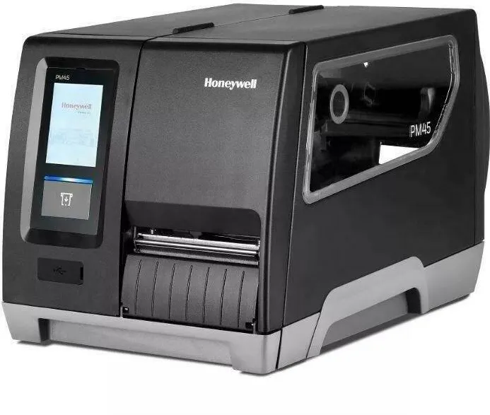 Imprimanta Termica  Honeywell PM45A, Full Touch Display, Ethernet, Bluetooth, Wifi rest of world, Fixed Hanger, TT, 600 DPI, No Power Cord