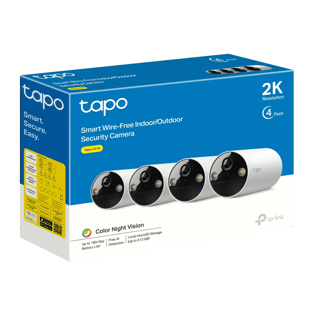 Camera Supraveghere TP-Link TAPO C410 SMART WIRE-FREE
