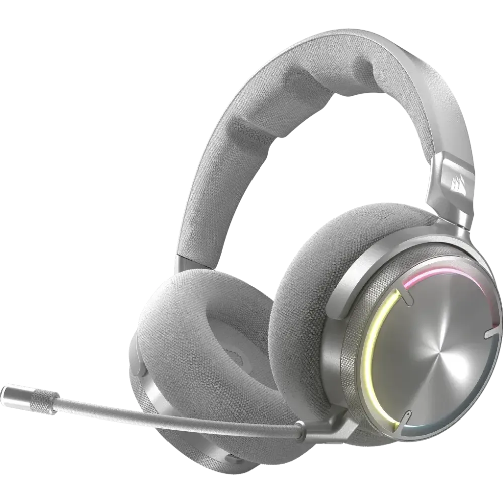 Casti Corsair Gaming CR VIRTUOSO MAX WIR SILVER