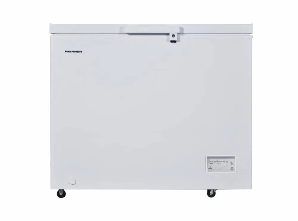 HEINNER Lada frigorifica Heinner HCF-287CNHE++, 287 l, Clasa E, Compresor inverter, Control electronic, Iluminare LED, Functionalitate frigider, Alb