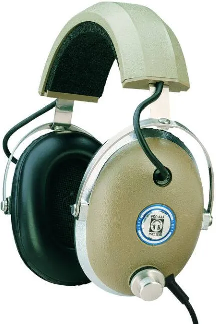 Casti Over-Head Koss PRO4AA Headphones, Over-Ear, Wired, Titanium Tan