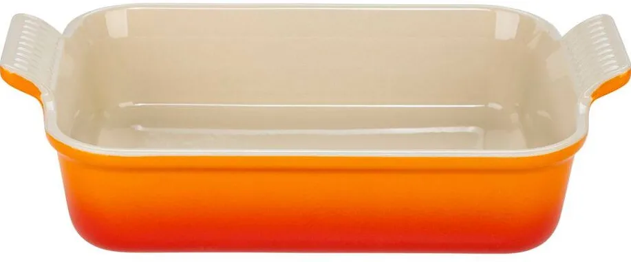 Le Creuset Vas de copt Tradition din gresie, 26 cm, vulcanic