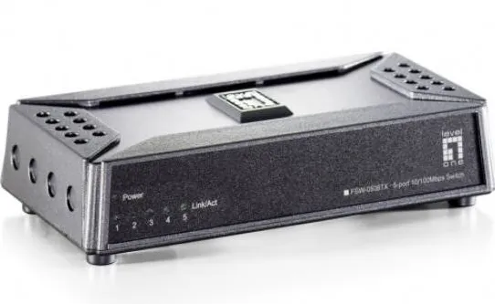 Switch LevelOne Switch 5 porturi LevelOne FSW-0508TX, fara management