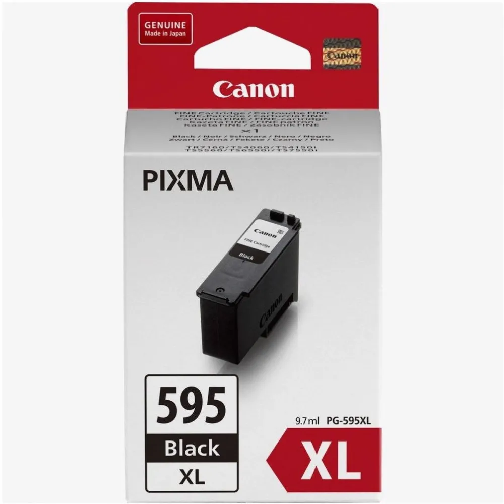 Cartus Imprimanta Canon Cartus cerneala Canon Black cap. mare PG-595XL, pt seria TS4100, TS6500, TS7550i, 300pag