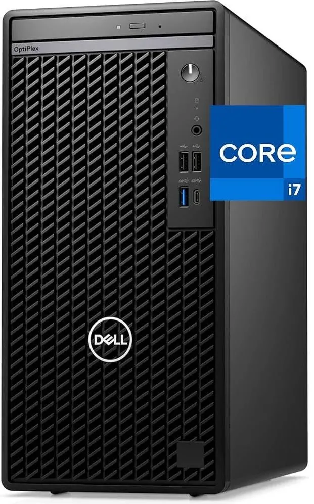 Sistem desktop Dell Desktop PC Dell Pro QCT1250 Tower, Intel Core i7-14700 20 C / 28 T, 2.1 GHz - 5.4 GHz, 33 MB cache, 16 GB RAM, 512 GB SSD, Fara unitate optica, Intel Graphics, 180 W, Ubuntu Linux