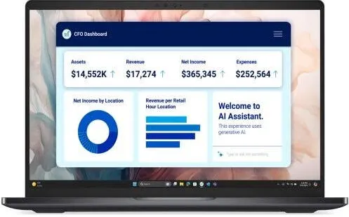 Laptop Dell Laptop Dell Pro 14 Premium PA14250, 14 inch 1920 x 1200, Intel 266V 8 C / 8 T, 2.2 GHz - 5.0 GHz, 12 MB cache, 16 GB RAM, 1 TB SSD, Intel Graphics, Windows 11 Pro