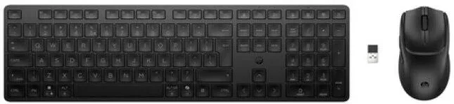 Kit Periferice HP Set mouse si tastatura HP, multi-dispozitiv, USB, Bluetooth, negru