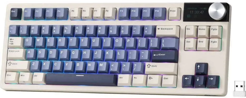 Tastatura Royal Kludge Tastatura Royal Kludge S85 RGB, 80% TKL, Hot-swap, Cloud switches, US