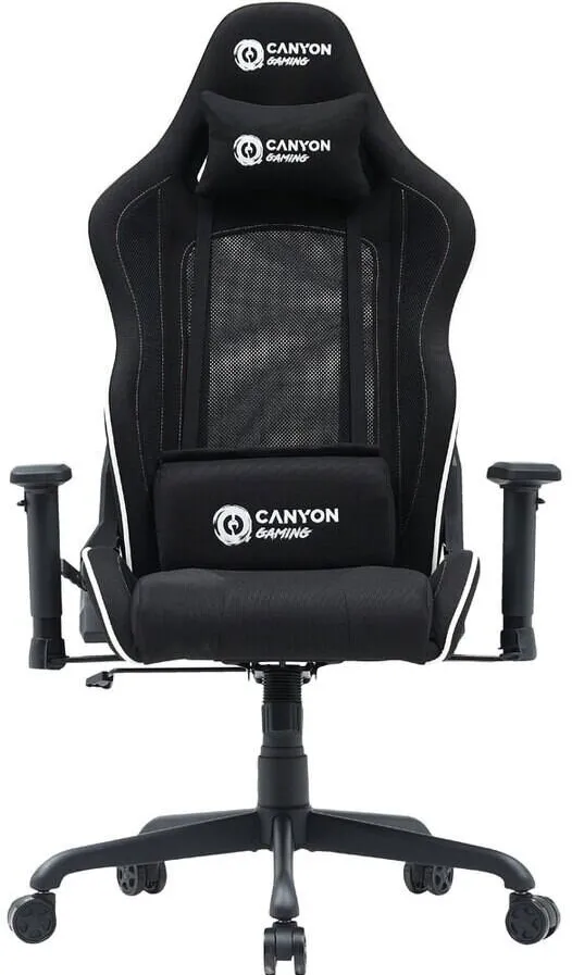 Scaun Gaming CANYON Scaun Gaming Canyon Shift MCCH01, 150kg, cotiere ajustabile 2D, Negru
