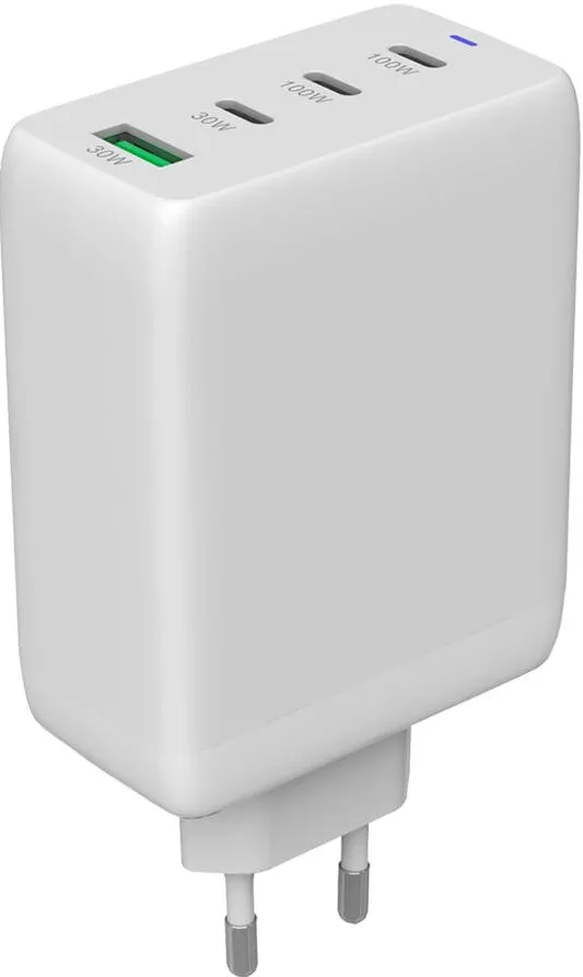 CANYON Incarcator retea CANYON CNS-CUW100ACC, 100 W, 3x USB Type-C PD, 1x USB QC Alb