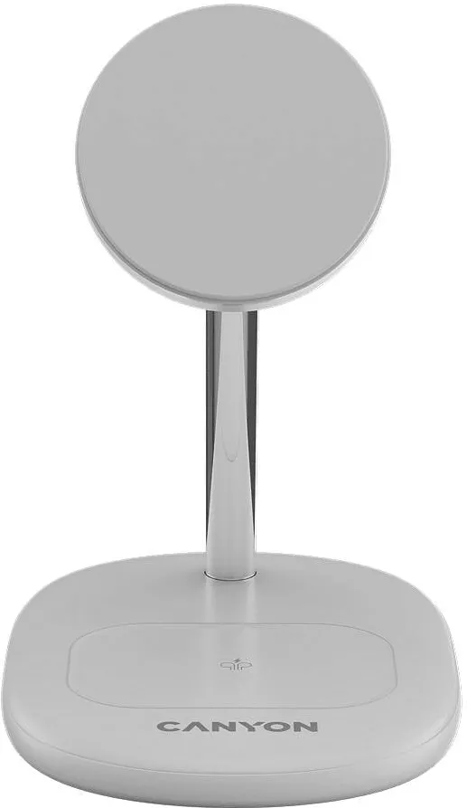 CANYON Statie de incarcare CANYON, WCS-205 Qi2, 15 W, 2 in 1, fara fir, alb