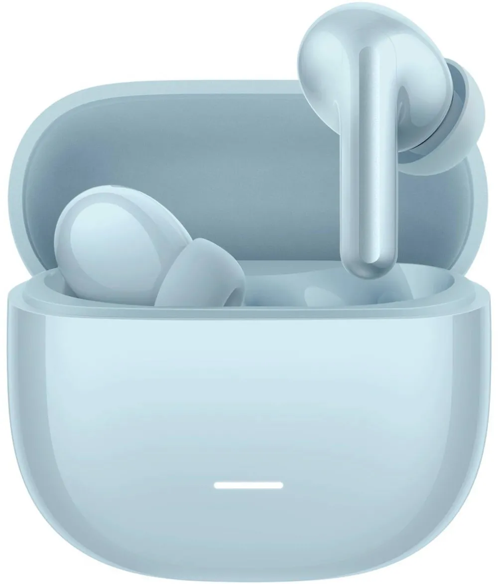 Casti Bluetooth Xiaomi Casti In-Ear Redmi Buds 8 Lite, True Wireless, Bluetooth, Hybrid ANC, Blue