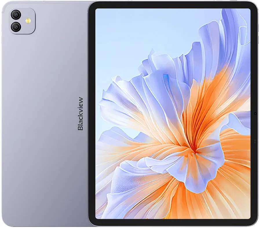 Tableta Blackview Tableta Blackview LINK 8 WiFI SET, Procesor MediaTek Helio G100 Octa-Core, Ecran 2K+ IPS 12.7", 6GB RAM, 256GB Flash, Wi-Fi, Bluetooth, Camera 16MP+2MP, Android + Mouse + Tastatura + Incarcator + Sticla Protectie Violet