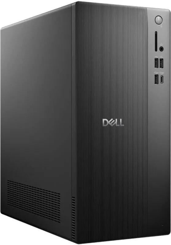 Sistem desktop Dell Tower ECT1250, Intel Core i3 -14100 4 C / 8 T, 3.5 GHz - 4.7 GHz, 12 MB cache, 8 GB RAM, 512 GB SSD, Fara unitate optica, Intel UHD Graphics 730, 180 W, Windows 11 Pro