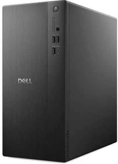 Sistem desktop Dell Desktop PC Dell Tower ECT1250, Intel Core i3 -14100 4 C / 8 T, 3.5 GHz - 4.7 GHz, 12 MB cache, 8 GB RAM, 512 GB SSD, Fara unitate optica, Intel UHD Graphics 730, 360 W Platinum, Ubuntu Linux