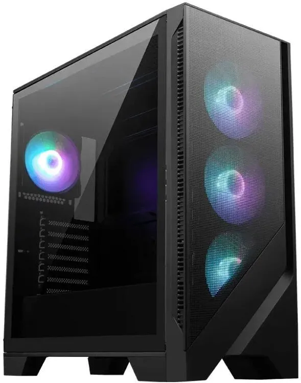 Carcasa PC MSI Carcasa PC MAG FORGE 320R AIRFLOW, Mid Tower, Negru