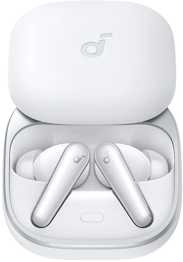 Casti In-Ear Anker Casti In-Ear Anker SoundCore Liberty 5, True Wireless, Bluetooth, ANC, Autonomie 48 ore, IP55, Dolby Audio, Alb