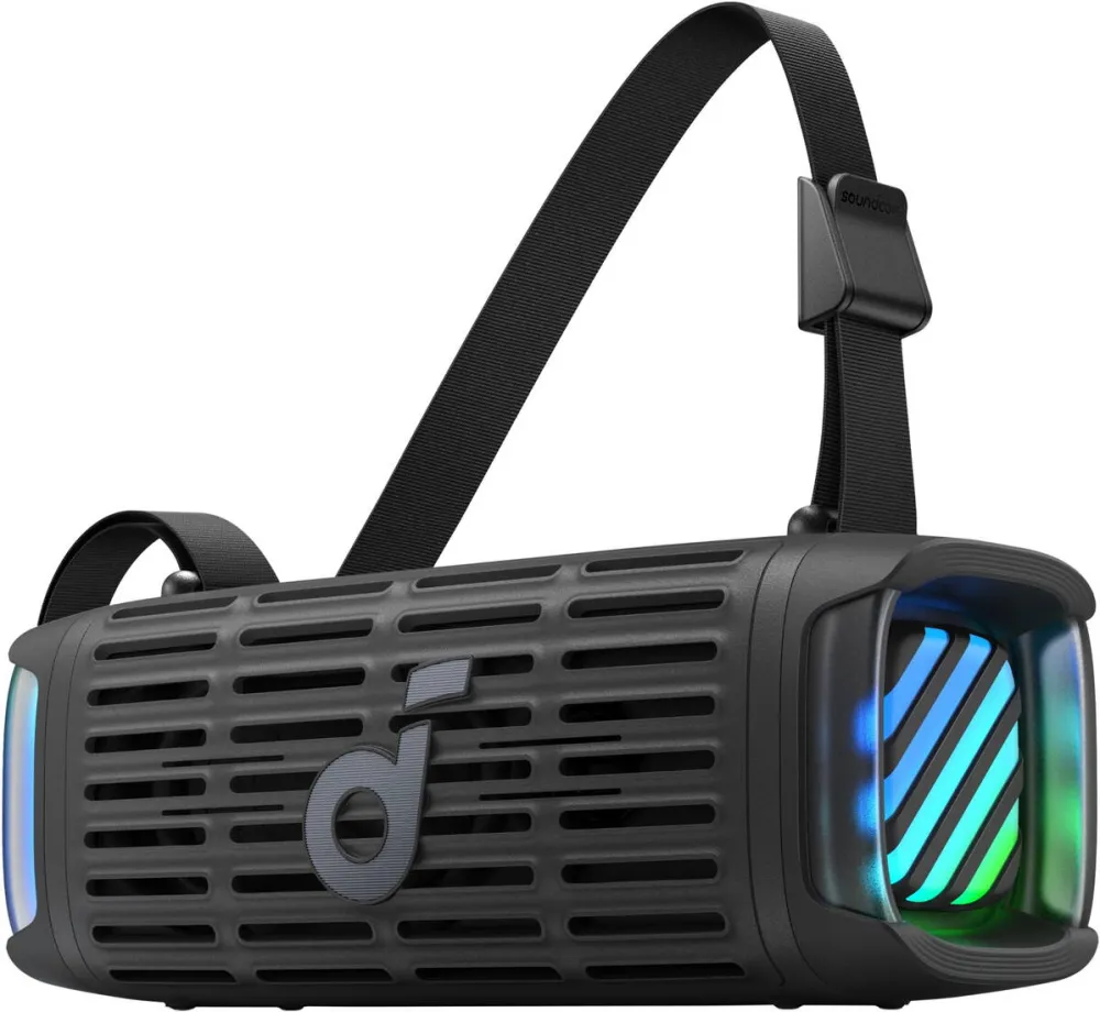 Anker Boxa portabila Anker Soundcore Boom 3i, 50W, bluetooth, TWS, Ultra Deep Bass Sound, IP68, Autonomie 16 ore, Negru