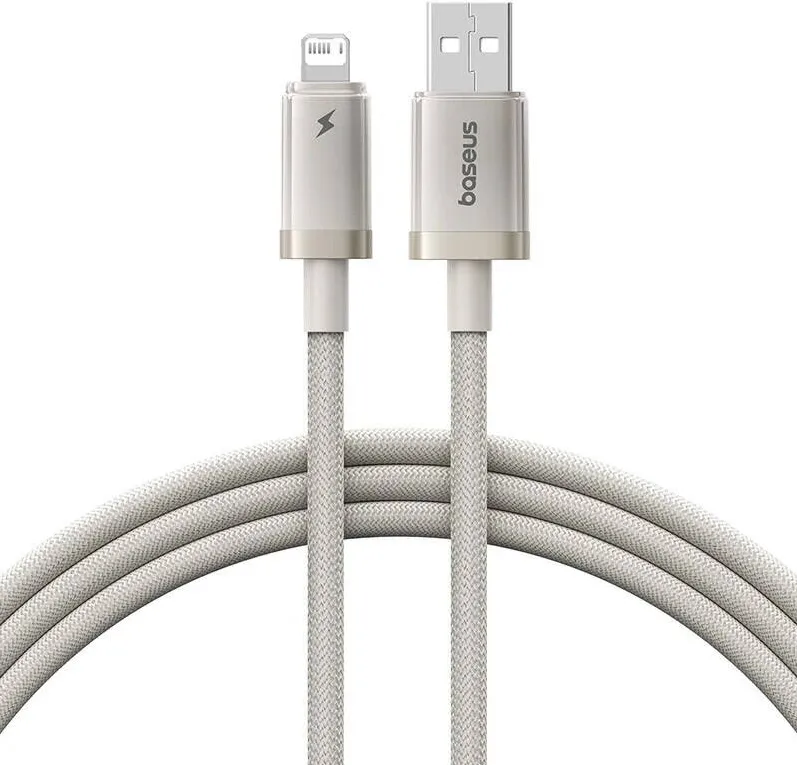 Baseus Cablu alimentare si date Baseus Titanium, pentru smartphone, USB Type-C la USB Type-C 100W, braided, 1m, galben
