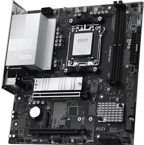 Placa de Baza MSI PRO B850M-G, AMD B850, Socket AM5, mATX