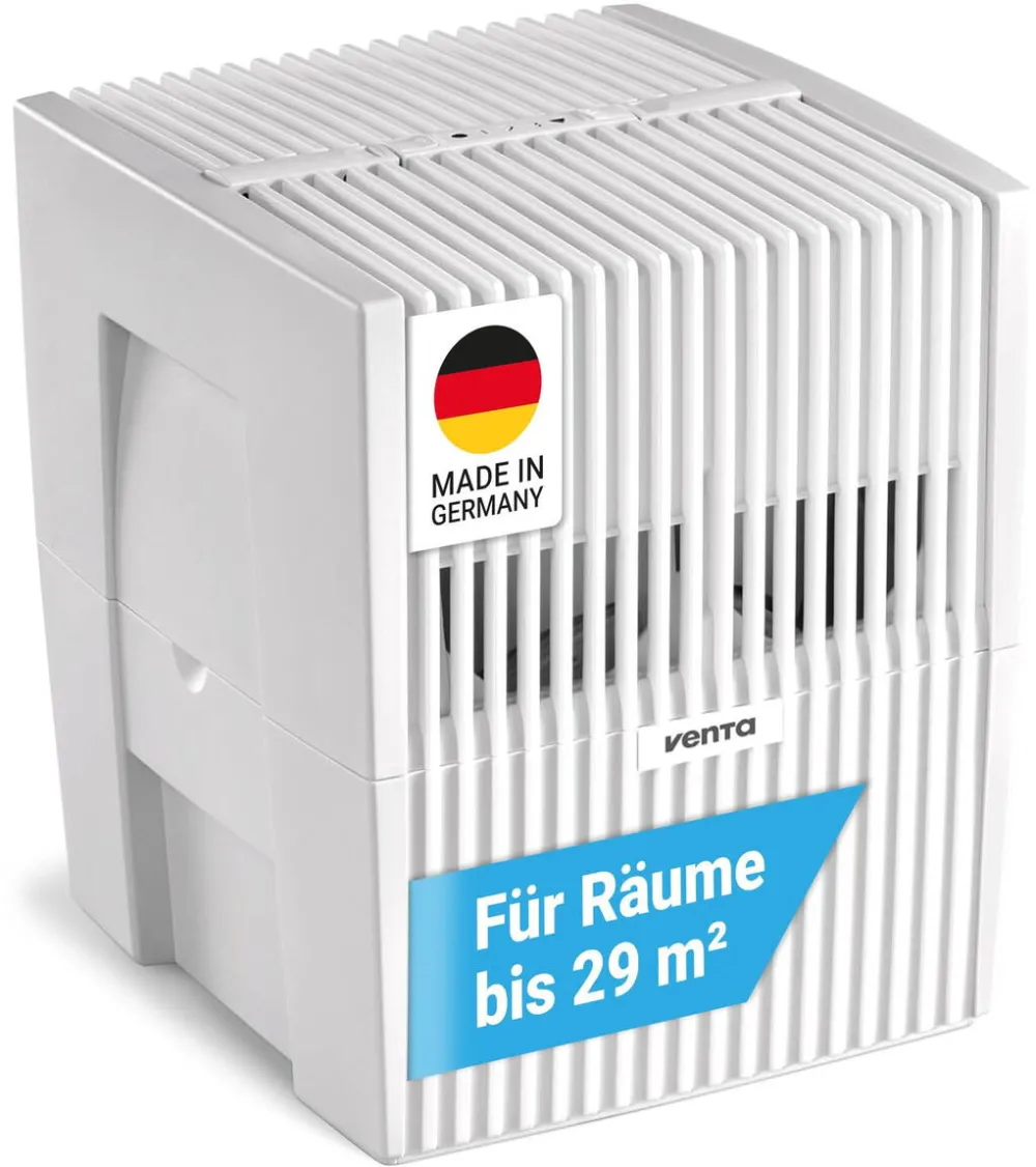 VENTA Umidificator LW15 Classic Original, 29 m2, sunet silentios 20 dB(A), eficient energetic 2 W, frigider 5 l, evapora rece igiena fara filtru