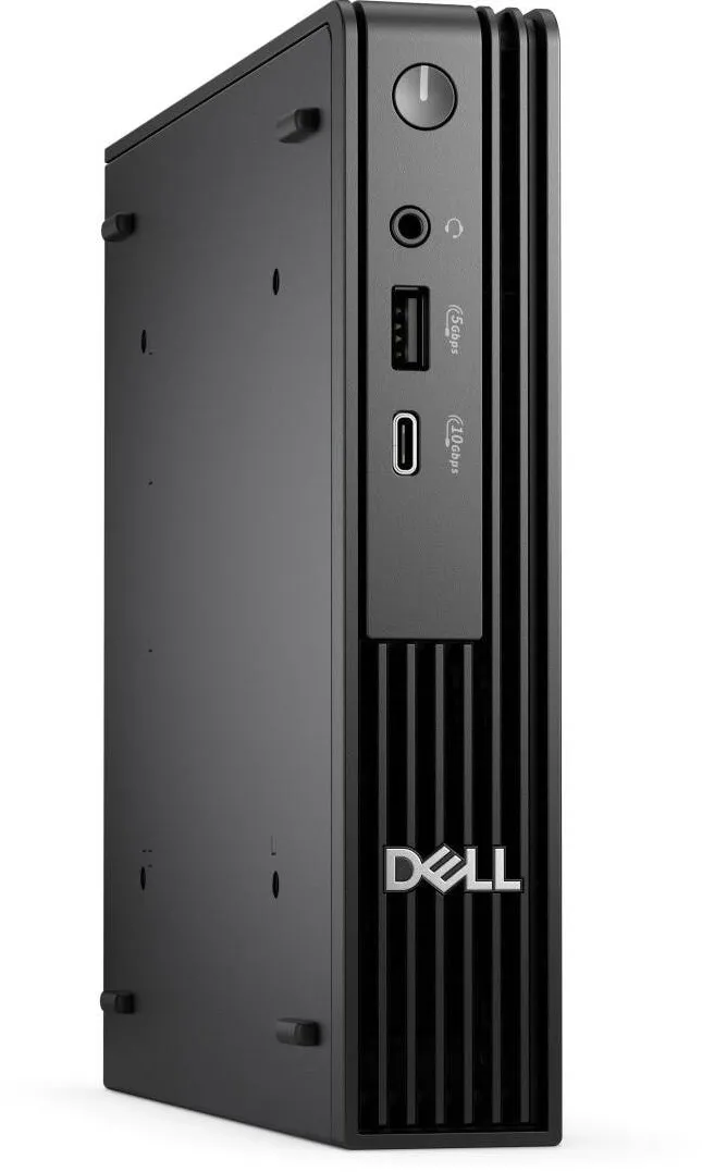 Sistem desktop Dell Mini PC Dell Pro QCM1255, AMD Ryzen 5 Pro, 16GB, SSD 512GB, 182x36x178mm, Negru