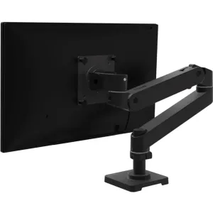 Ergotron Urmaritor monitor Ergotron LX Pro, suport birou pentru monitoare pana la 34 inch, negru, 3.7 kg, VESA 75x75 mm/100x100 mm