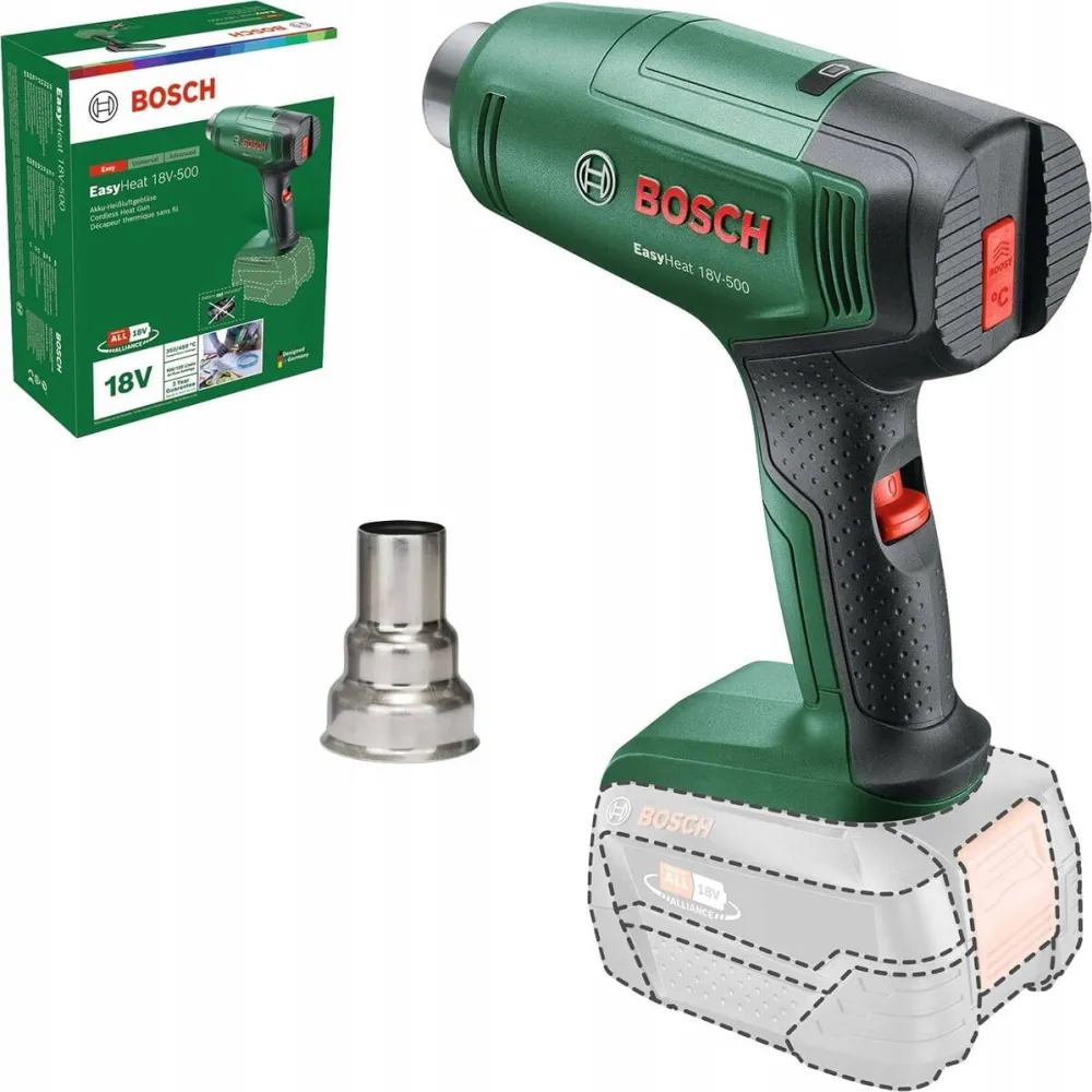 BOSCH Pistol de lipit, Bosch, EasyHeat 18V-500, 100/120 l/min, 350/450°C