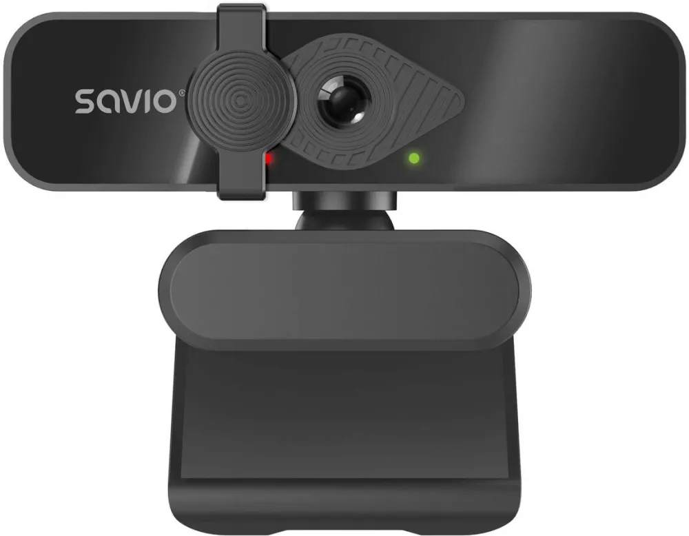 Camera Web SAVIO Camera web 4K CAK-06, 30 FPS, microfon cu reducerea zgomotului, 1,5m cablu