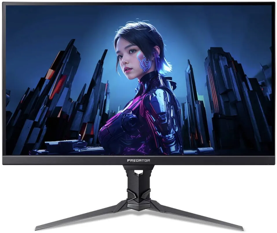 Monitor Acer Monitor Gaming IPS LED Acer Predator 27" XB273UF5bmiiprzx, QHD 2560 x 1440, HDMI, DisplayPort, Boxe, 360 Hz, 0.5 ms Negru